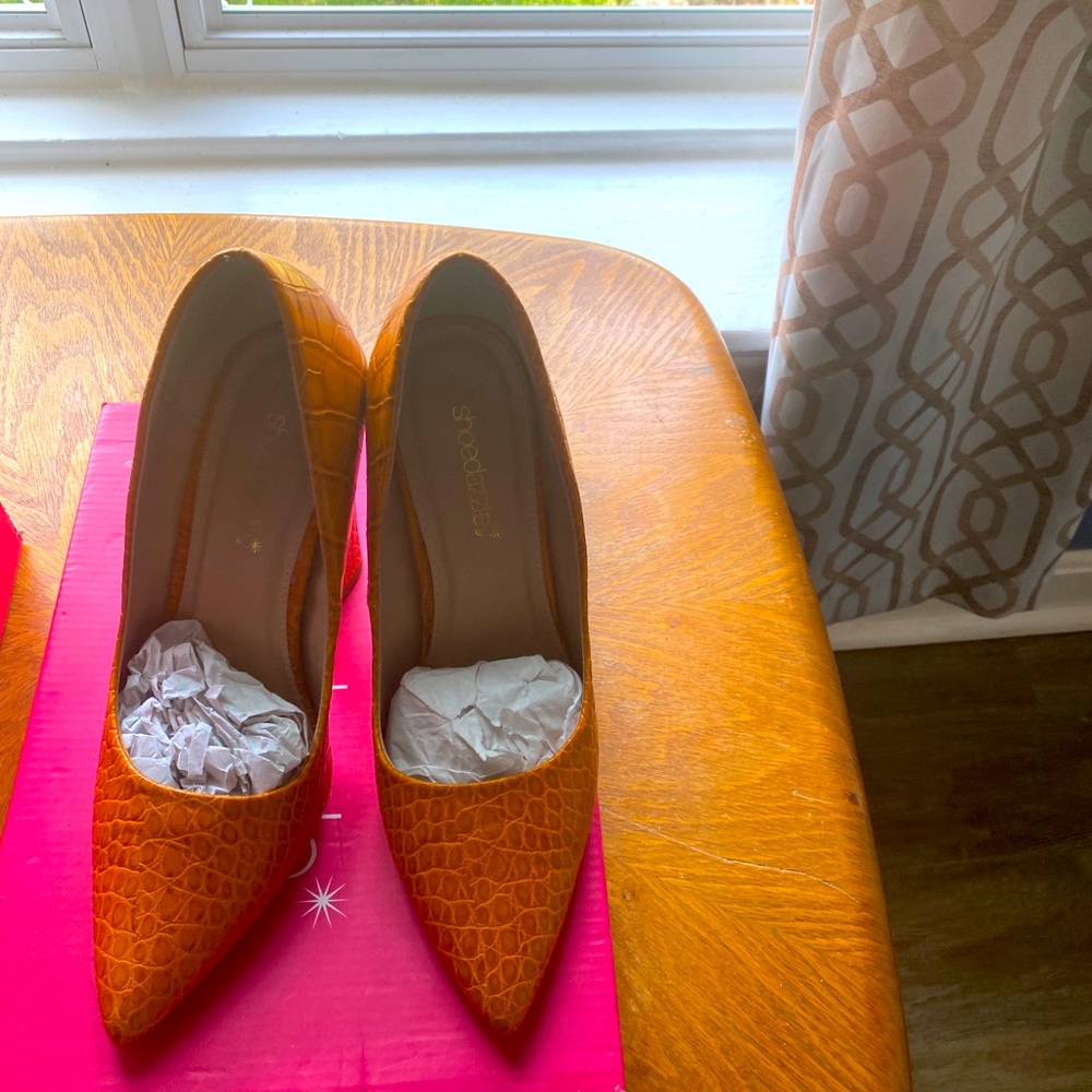 Unique and stylish pumps.